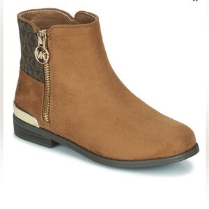 Girls Emma Theodora Logo Print Detail Bootie